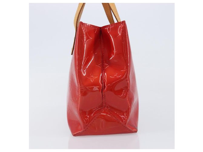 LOUIS VUITTON Monogram Vernis Reade PM Handtasche Red Rouge M91088 LV Auth bs37470 Rot - Ansicht 3