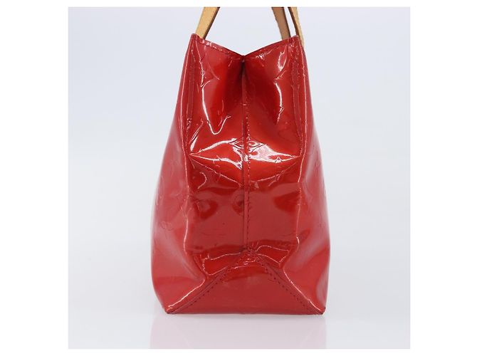 LOUIS VUITTON Monogram Vernis Reade PM Handtasche Red Rouge M91088 LV Auth bs37470 Rot - Ansicht 4