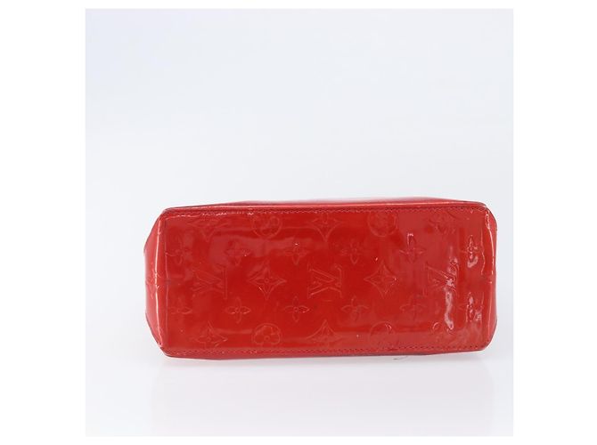 LOUIS VUITTON Monogram Vernis Reade PM Handtasche Red Rouge M91088 LV Auth bs37470 Rot - Ansicht 5