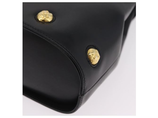 Borsa a mano Salvatore Ferragamo in pelle 2way Nero Oro Auth ar14300 D'oro - vista 15