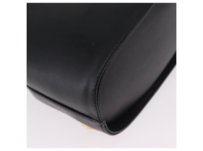 Borsa a mano Salvatore Ferragamo in pelle 2way Nero Oro Auth ar14300 D'oro - vista 16