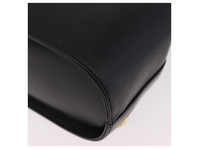 Borsa a mano Salvatore Ferragamo in pelle 2way Nero Oro Auth ar14300 D'oro - vista 17