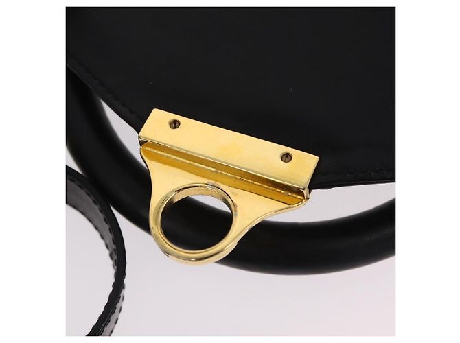 Borsa a mano Salvatore Ferragamo in pelle 2way Nero Oro Auth ar14300 D'oro - vista 20