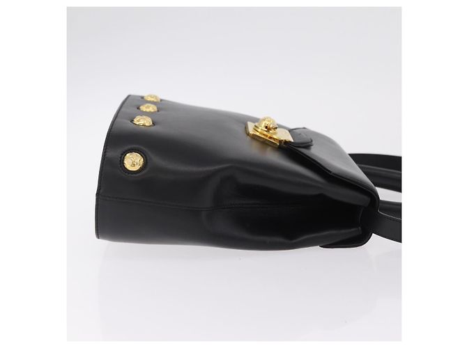Borsa a mano Salvatore Ferragamo in pelle 2way Nero Oro Auth ar14300 D'oro - vista 4