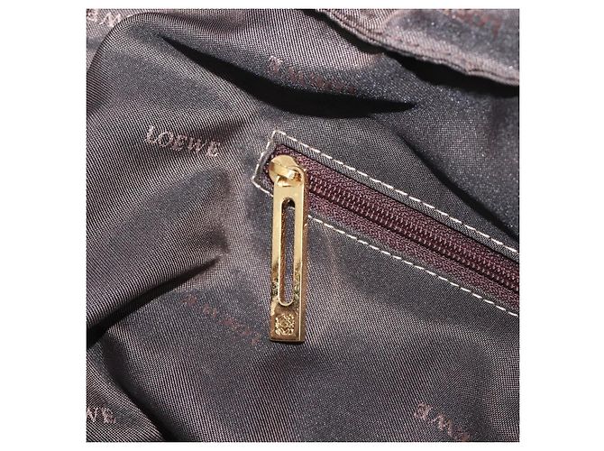 LOEWE Amazona 35 Handtasche Leder Gold Authentisch 204893A Golden - Ansicht 25