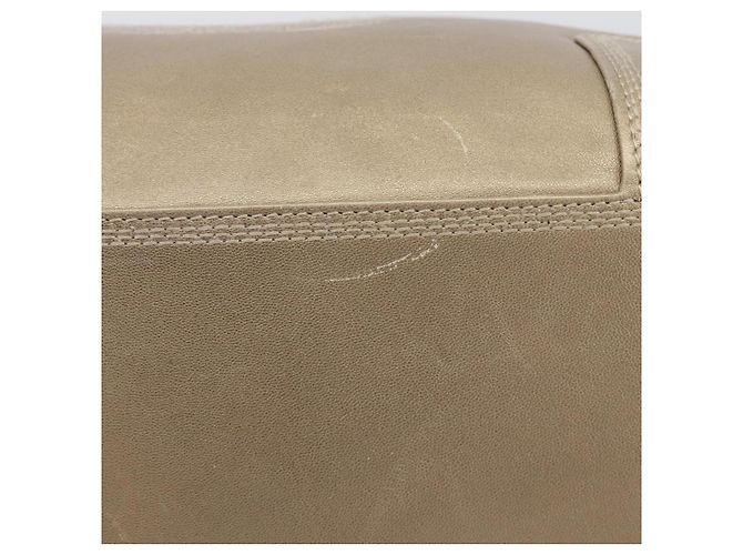 LOEWE Amazona 35 Handtasche Leder Gold Authentisch 204893A Golden - Ansicht 7