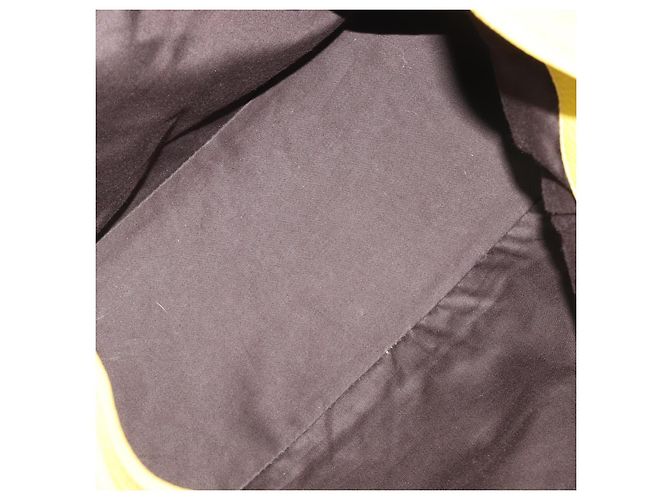 Borsa a mano Miu Miu in pelle Giallo Oro Auth am12779V D'oro - vista 11