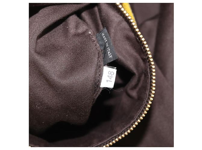 Borsa a mano Miu Miu in pelle Giallo Oro Auth am12779V D'oro - vista 12