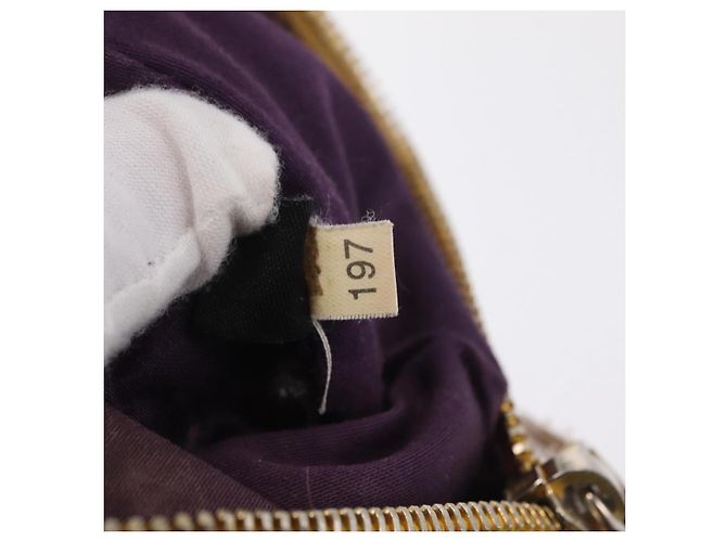Borsa a tracolla Miu Miu in pelle Giallo Oro Auth 167727A D'oro - vista 12
