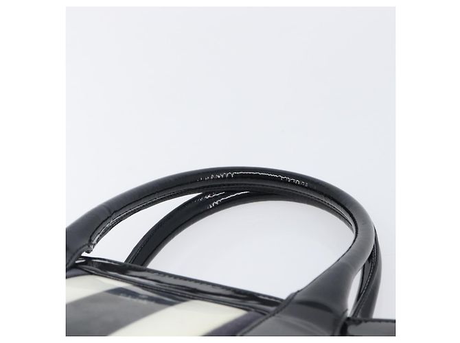GUCCI Tote Bag Canvas Schwarz Gold 002 1119 Auth 207412 Golden - Ansicht 8