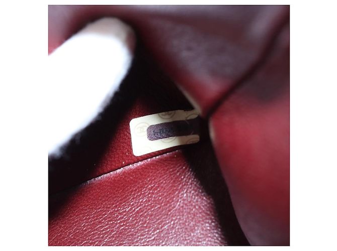 Borsa a tracolla CHANEL Chain Matelasse 23 in pelle d'agnello nera e oro CC Auth BA16032SAV Nero D'oro - vista 30