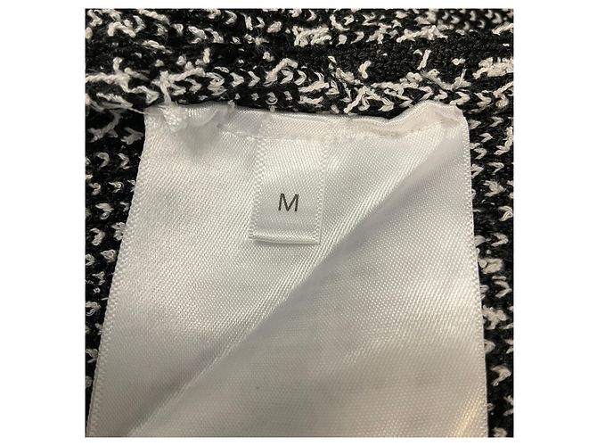 Givenchy Cárdigan de Cuello Redondo con Motivo 4G Negro / Blanco - vista 5