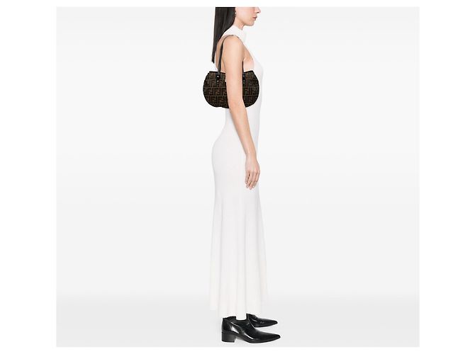 Fendi Zucca Canvas Schultertasche braun - Ansicht 7
