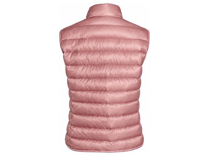 Moncler, colete de penas acolchoado Liane rosa - vista 3