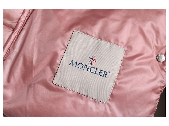 Moncler, colete de penas acolchoado Liane rosa - vista 6