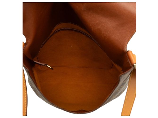 Borsa a tracolla Louis Vuitton Monogram Musette Salsa GM Marrone - vista 4