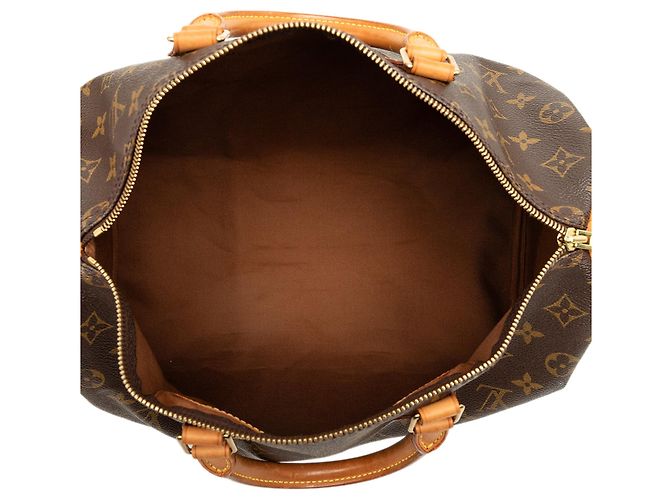 Bolsa Boston Louis Vuitton Monogram Speedy 35 Castanha Marrom - vista 4
