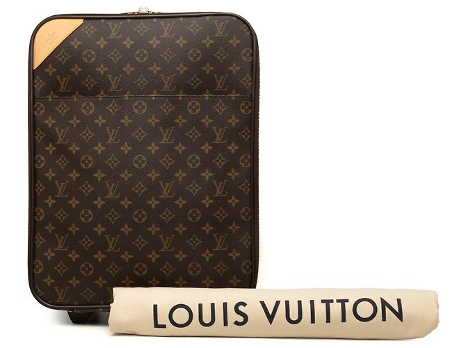 Borsa da viaggio Louis Vuitton Monogram Pegase 45 Marrone - vista 11