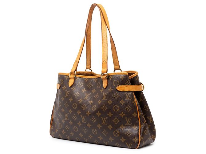 Sac cabas horizontal Louis Vuitton Monogram Batignolles marron - vue 2