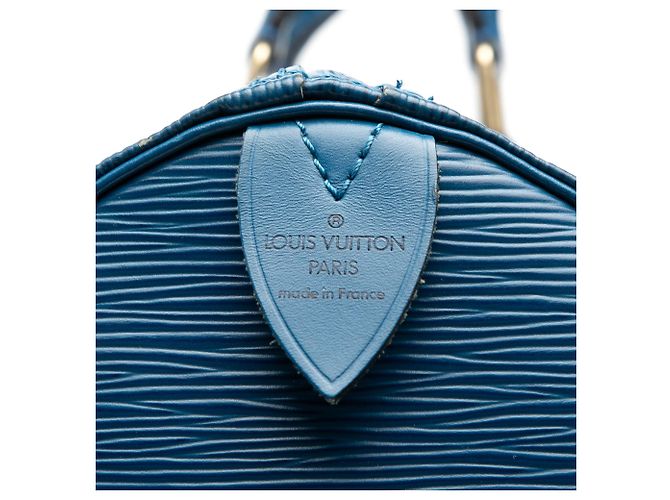 Mala de Viagem Louis Vuitton Epi Keepall 55 Azul - vista 5