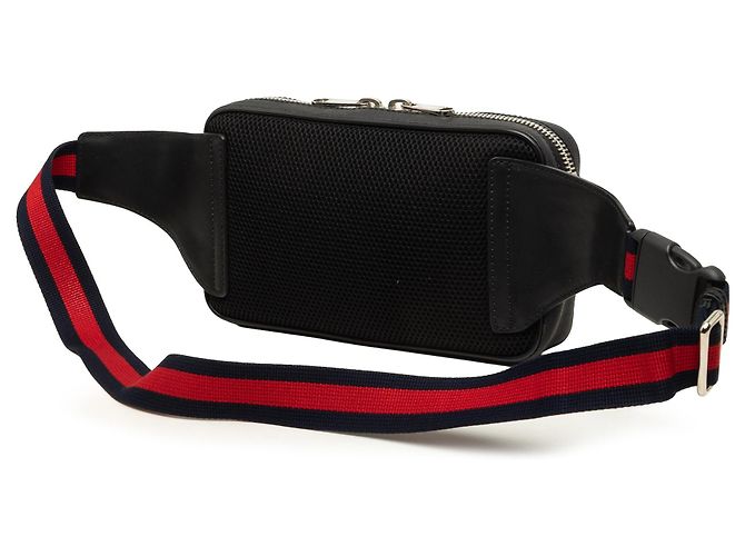 Borsa cintura Gucci GG Supreme Web nera Nero - vista 2