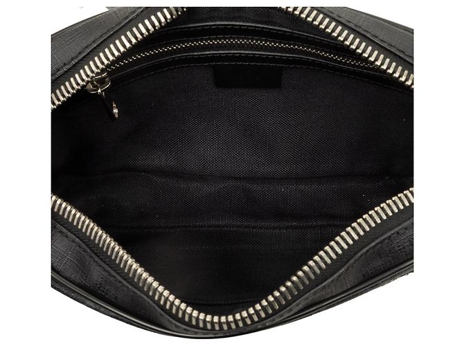 Borsa cintura Gucci GG Supreme Web nera Nero - vista 4