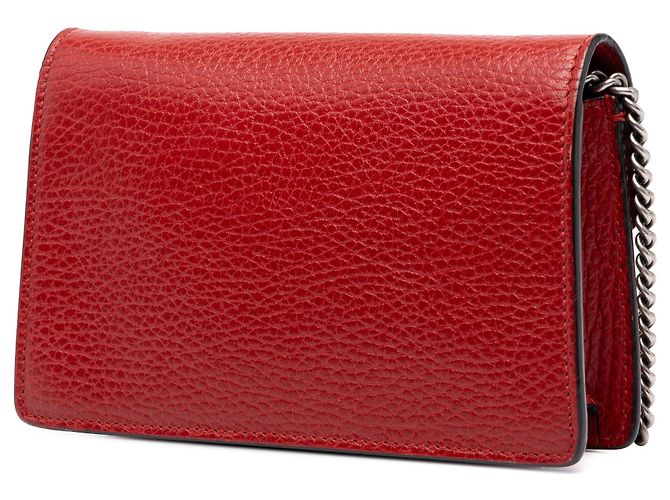 Bolso bandolera Mini Dionysus Gucci de piel de becerro rojo Roja - vista 2