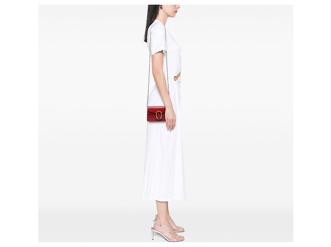 Bolso bandolera Mini Dionysus Gucci de piel de becerro rojo Roja - vista 6