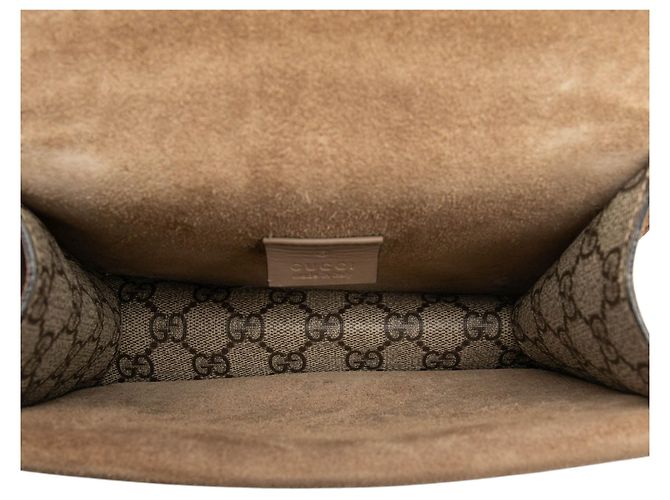 Borsa a tracolla Gucci Dionysus Small GG Supreme Beige - vista 4