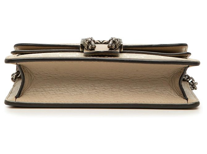 Borsa a tracolla Gucci Mini GG Supreme Dionysus Beige - vista 3