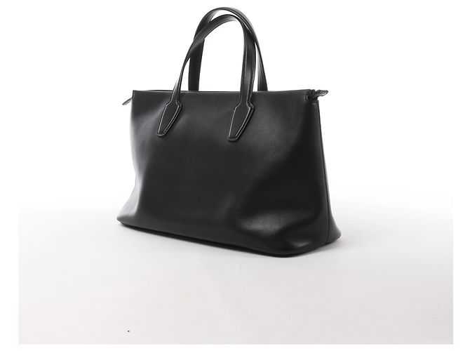 The Row Marcel Schultertasche aus Leder in Black Schwarz - Ansicht 2