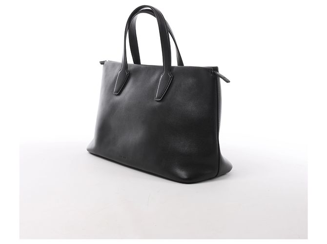 The Row Marcel Schultertasche aus Leder in Black Schwarz - Ansicht 3