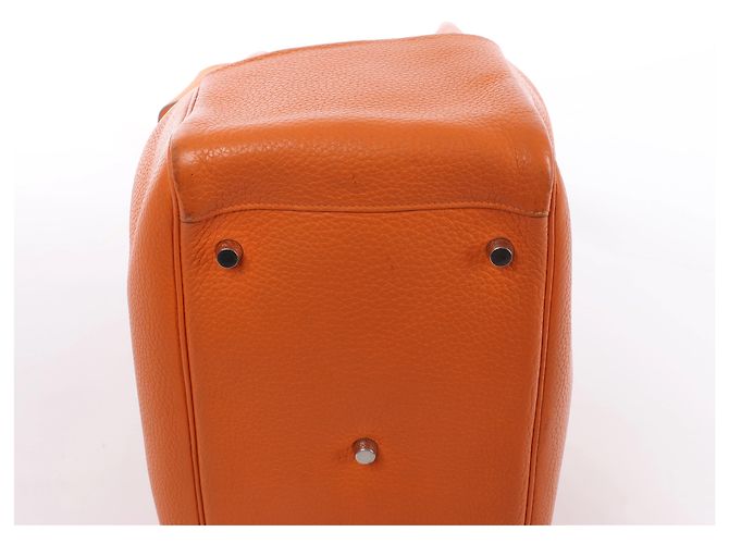 Hermès Lindy 34 Taurillon Clemence 2Way Handbag Orange R: 2014 Naranja - vista 10