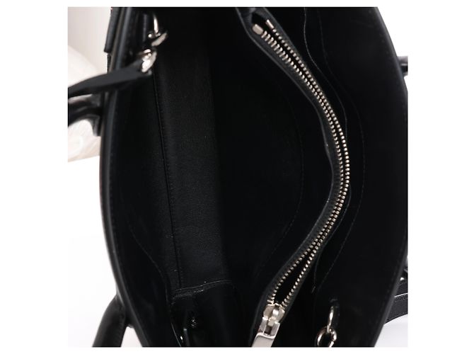 Autre Marque Saint Laurent Paris Sac de Jour Small Multi-Patch Leather 2Way Handbag in Black Negro - vista 14
