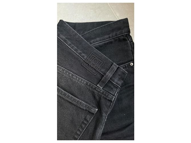 Totême Toteme Schwarze Denim Jeans - Ansicht 2