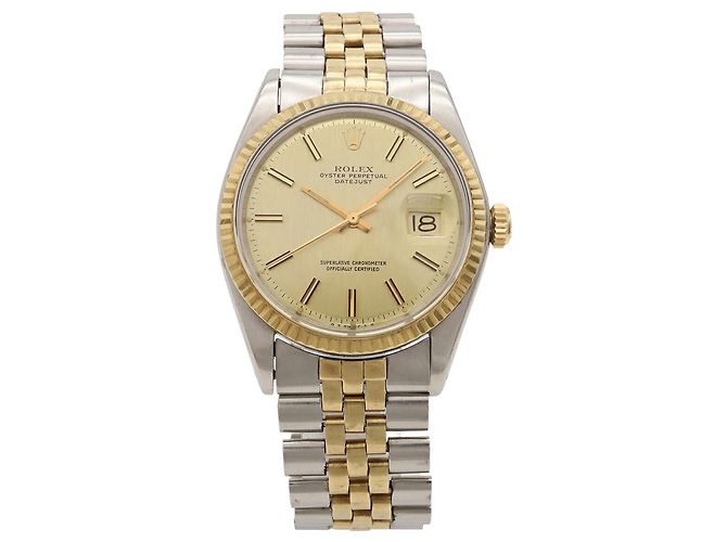 Rolex Datejust Champagne Dial Wristwatch - view 2