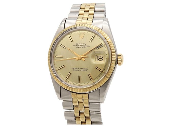 Rolex Datejust Champagne Dial Wristwatch - view 5