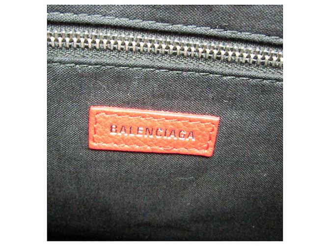 Balenciaga Shopping Leather XXS Roja - vista 4
