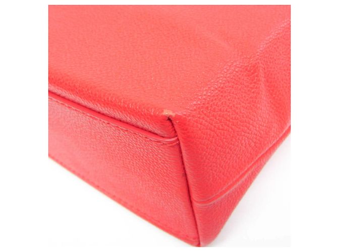 Balenciaga Shopping Leather XXS Roja - vista 7
