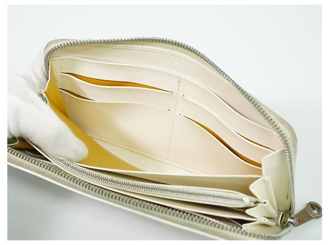 Goyard Matignon Zip Coated Canvas with Leather PM Bianco - vista 6