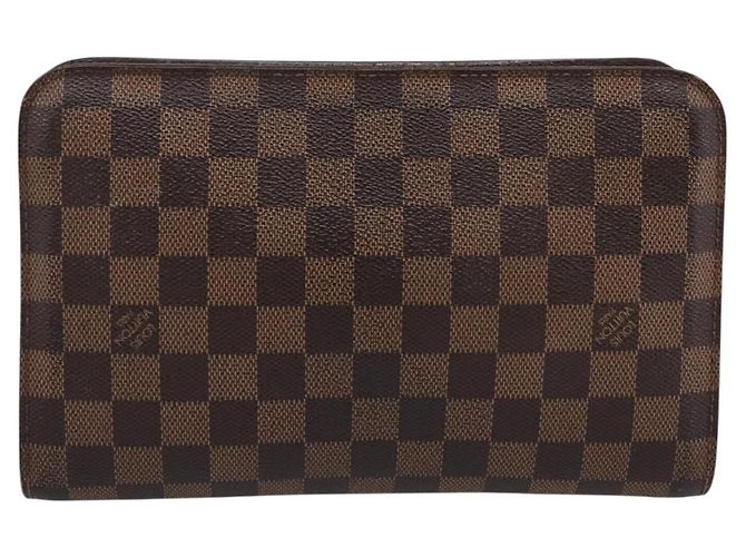 Louis Vuitton Pochette Saint Louis Damier Castaño - vista 2