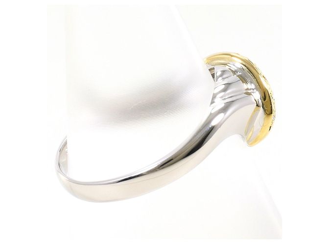 Autre Marque Anello fede in platino PT900 e oro giallo 18K D'oro - vista 3