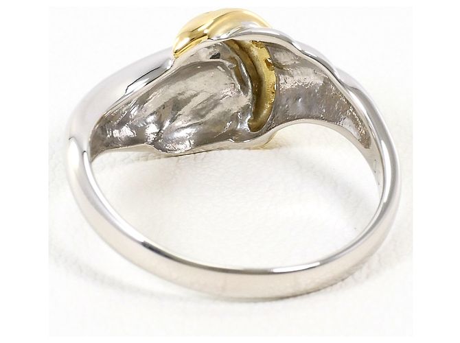 Autre Marque Anello fede in platino PT900 e oro giallo 18K D'oro - vista 4