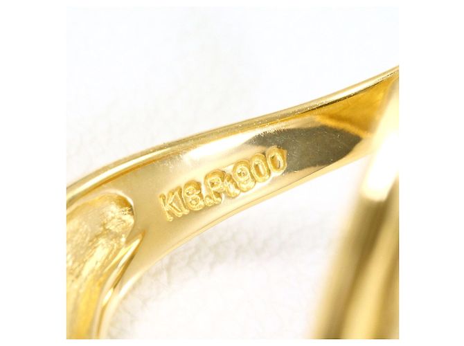 Autre Marque Ehering aus PT900 Platin und 18K Gelbgold Golden - Ansicht 5