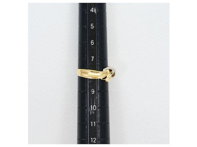 Autre Marque Ehering aus PT900 Platin und 18K Gelbgold Golden - Ansicht 7