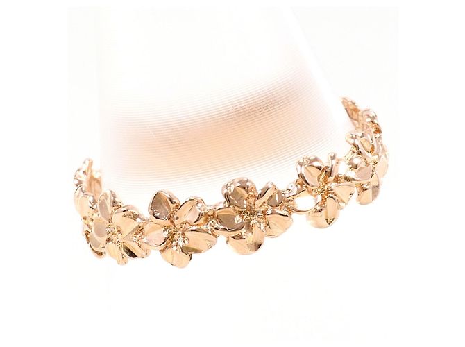 Autre Marque Anel aliança em ouro rosa 14K Dourado - vista 2