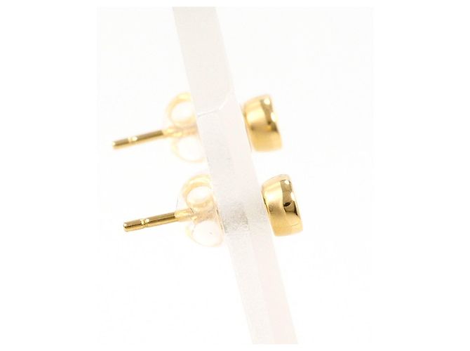 Autre Marque Diamant-Stecker aus 18K Gelbgold Golden - Ansicht 2