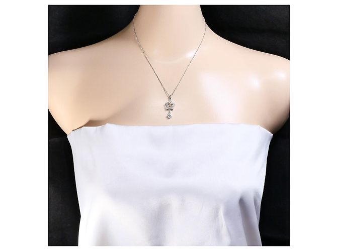 Autre Marque Colar de ouro 18K com diamantes Dourado - vista 6