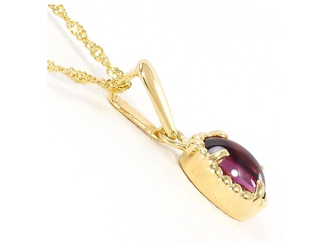 Autre Marque Collana in oro giallo 18K con tormalina rosa D'oro - vista 2