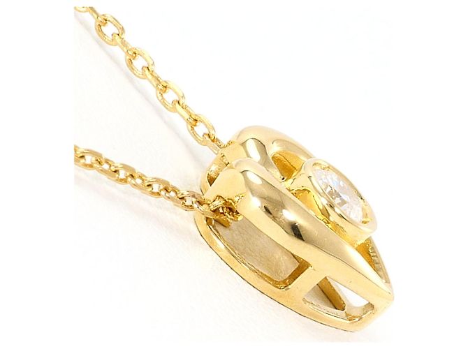 Autre Marque Collar de oro amarillo 18K con diamante Dorado - vista 2